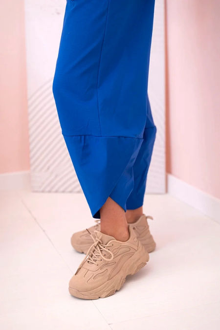 Komplet new punto bluza + spodnie chabrowy zdjęcie 4