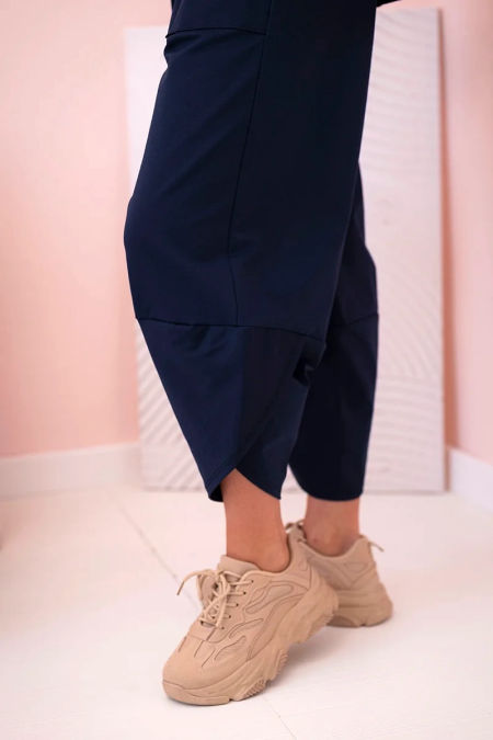 Komplet new punto bluza + spodnie granatowy zdjęcie 4