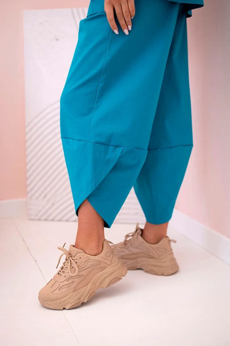 Komplet new punto bluza + spodnie morski zdjęcie 4